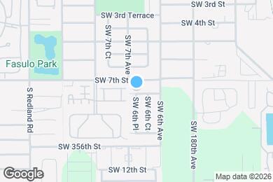 Map image of the property - 664 SW 7th Terrace