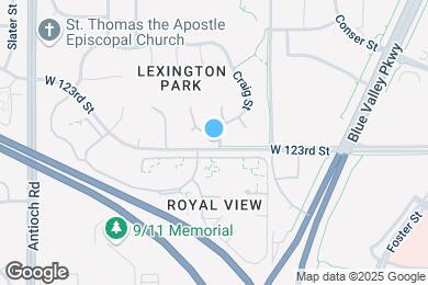 Map image of the property - 8003 W 122nd Ter