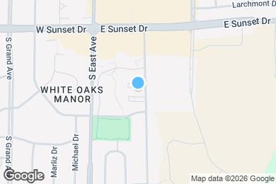 Map image of the property - Sunset Apartments