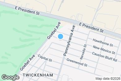 Map image of the property - 1923 New Mexico St