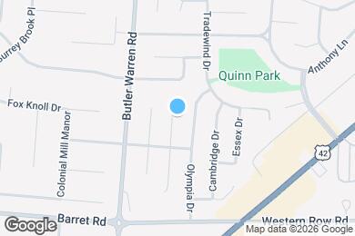 Map image of the property - 958 Sheffield Dr
