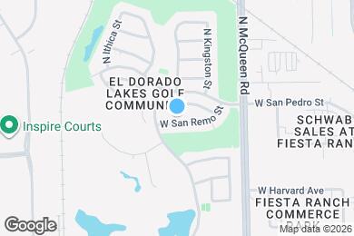 Map image of the property - 1730 W San Remo St