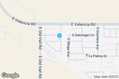 Map image of the property - 8527 E Vía Cortina De Madera