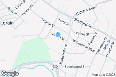 Map image of the property - 2046 Belton St