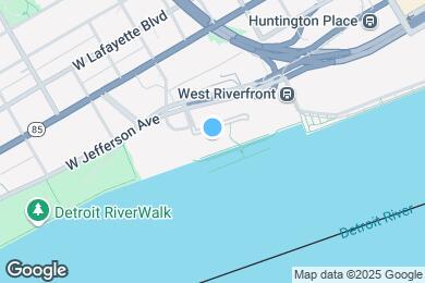 Map image of the property - 1001 W Jefferson Ave