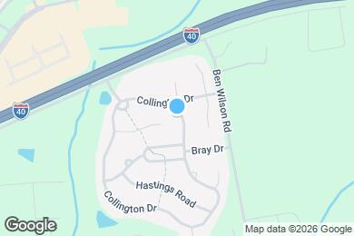 Map image of the property - 1013 Collington Dr