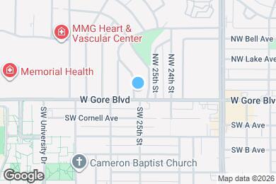 Map image of the property - 3 NW 26th St