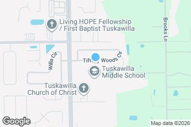 Map image of the property - 4615 Tiffany Woods Cir