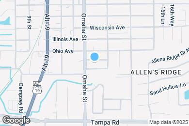 Map image of the property - 1316 Alaska Ave