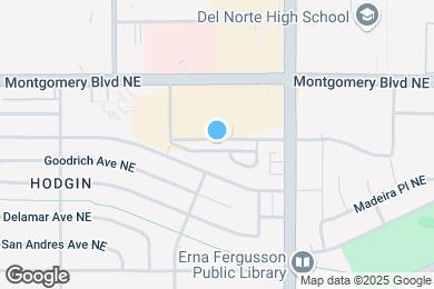 Map image of the property - 4747 Spanish Sun Ave NE