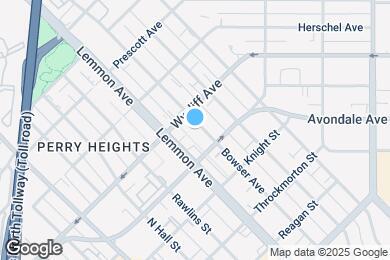 Map image of the property - 4223 Bowser Ave