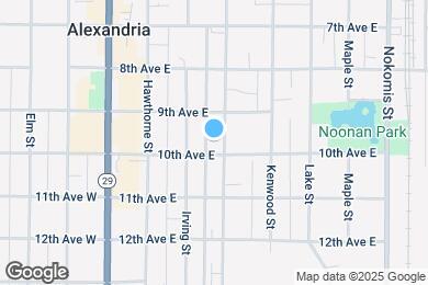 Map image of the property - 918 Jefferson St