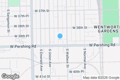 Map image of the property - 3841 S Lowe Ave