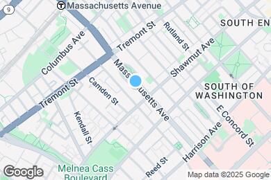 Map image of the property - 565 Massachusetts Ave