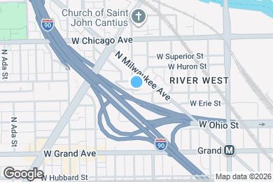 Map image of the property - 657 N Carpenter St