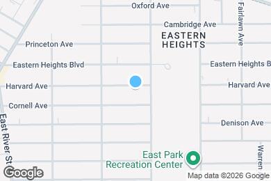 Map image of the property - 345 Harvard Ave