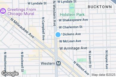 Map image of the property - 2035 N Western Ave