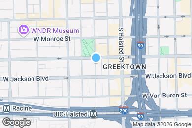 Map image of the property - 229 S Peoria St