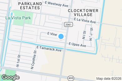 Map image of the property - 605 E Upas Ave