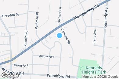 Map image of the property - 6114 Dryden Ave