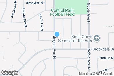 Map image of the property - 7932 Regent Ave N