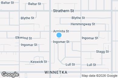 Map image of the property - 20029 Ingomar St