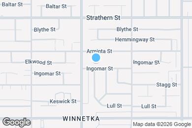 Map image of the property - 20029 Ingomar St