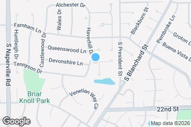 Map image of the property - 838 Heatherbrook Ct