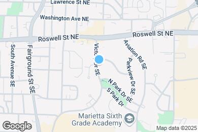 Map image of the property - 127 Victory Dr SE