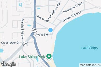 Map image of the property - 1715 N Lake Shipp Dr