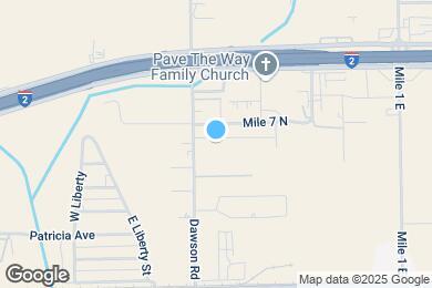 Map image of the property - 802 E Starr St