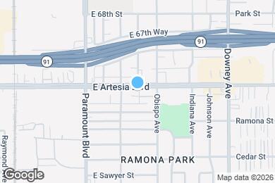 Map image of the property - 3030 E. Artesia Blvd