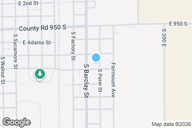 Map image of the property - 318 S Penn St