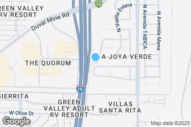 Map image of the property - 33 E Calle Vivaz
