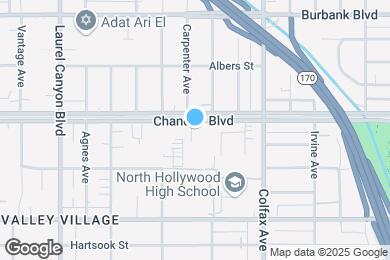 Map image of the property - 11816 Chandler Blvd.