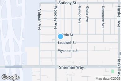 Map image of the property - 16043 Leadwell St