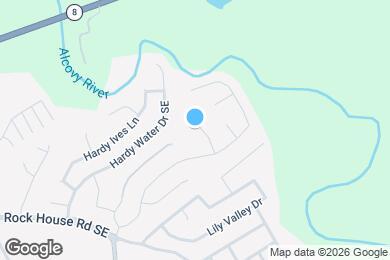 Map image of the property - 165 Canvas Ives Dr