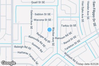 Map image of the property - 1465 Sacramento Ave SE