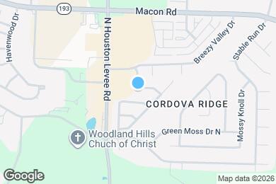 Map image of the property - 10115 Cross Valley Dr