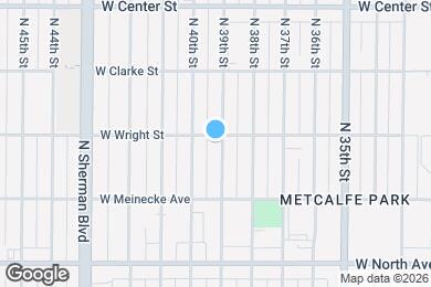 Map image of the property - 2473 N 39th St