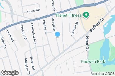 Map image of the property - 71 Henshaw St