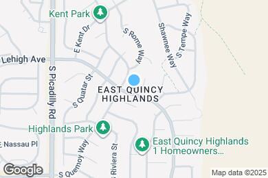 Map image of the property - 22150 E Mansfield Pl