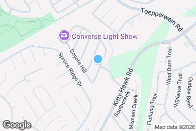 Map image of the property - 10331 Mustang Rdg