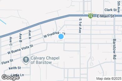 Map image of the property - 211 W Buena Vista St