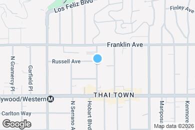 Map image of the property - 1806 N Harvard Blvd