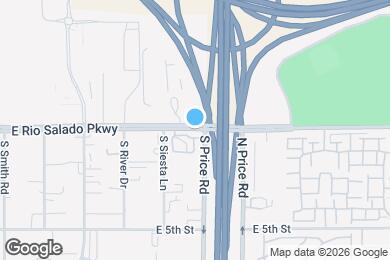 Map image of the property - 2402 E 5th St