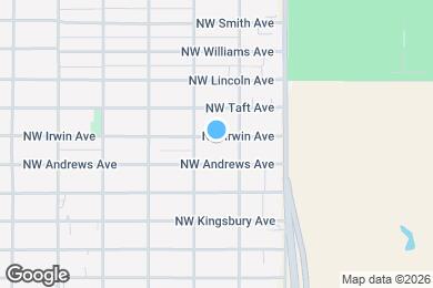 Map image of the property - 1210 NW Irwin Ave