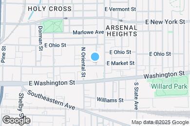 Map image of the property - 1420 E Market St