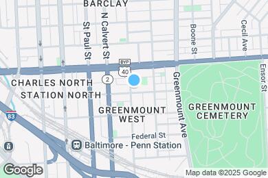 Map image of the property - 1801 Guilford