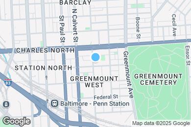 Map image of the property - Guilford Row